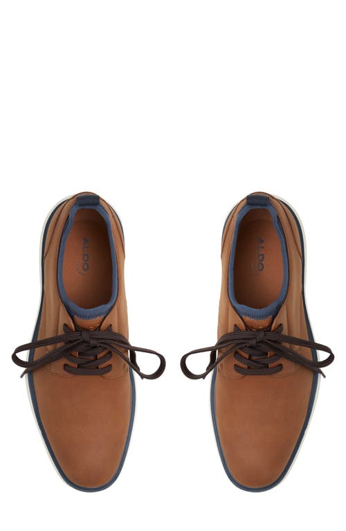 Aldo Alarick Derby Sneaker In Cognac