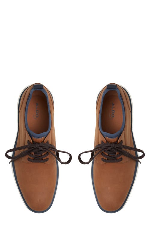 Shop Aldo Alarick Derby Sneaker In Cognac