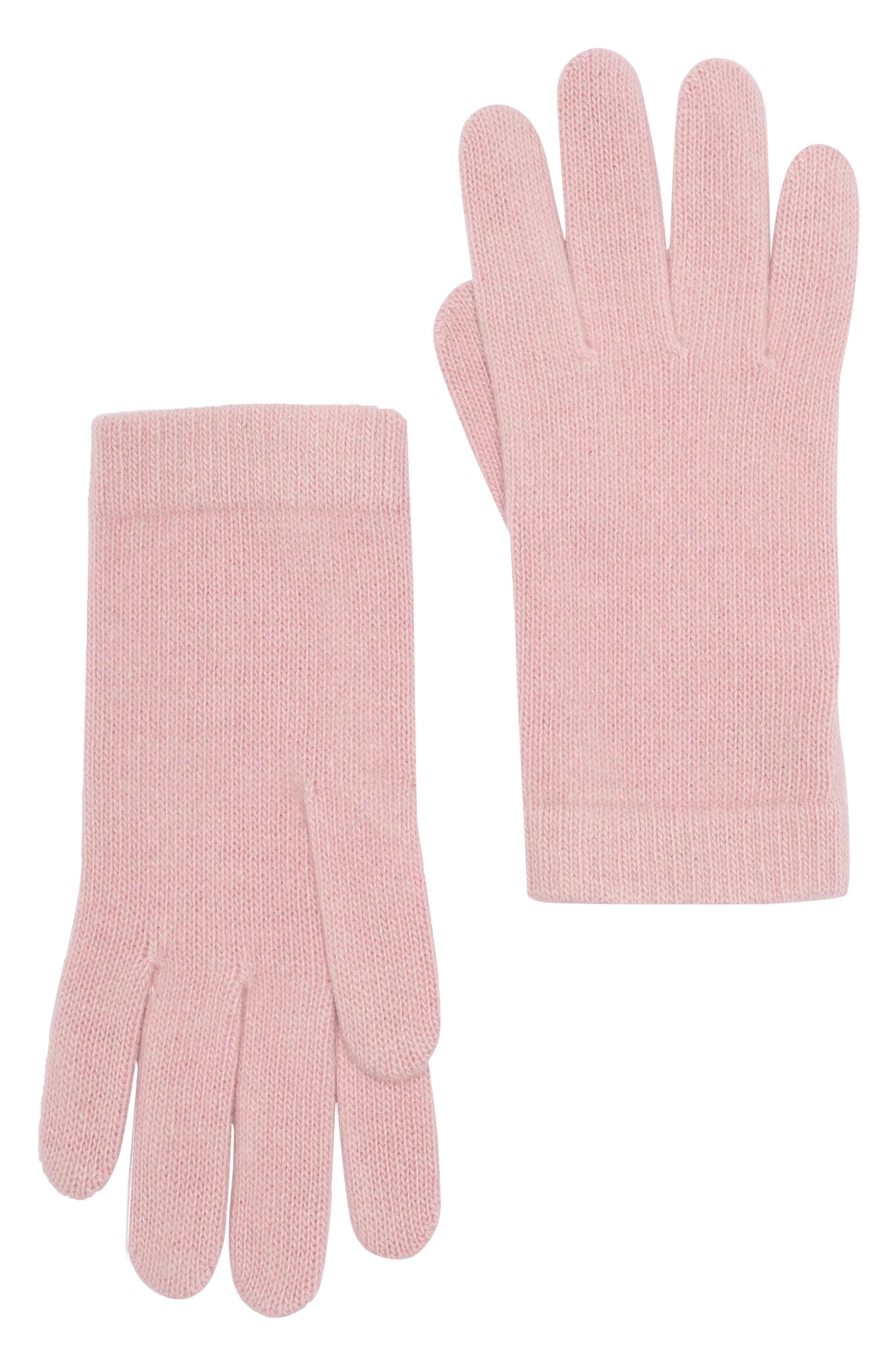 Autumn Cashmere Cashmere Long Cinched Gloves in Pink Womens Accessories Gloves 