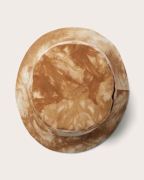 Hemlock Isle Bucket Hat In Saffron Tie-dye