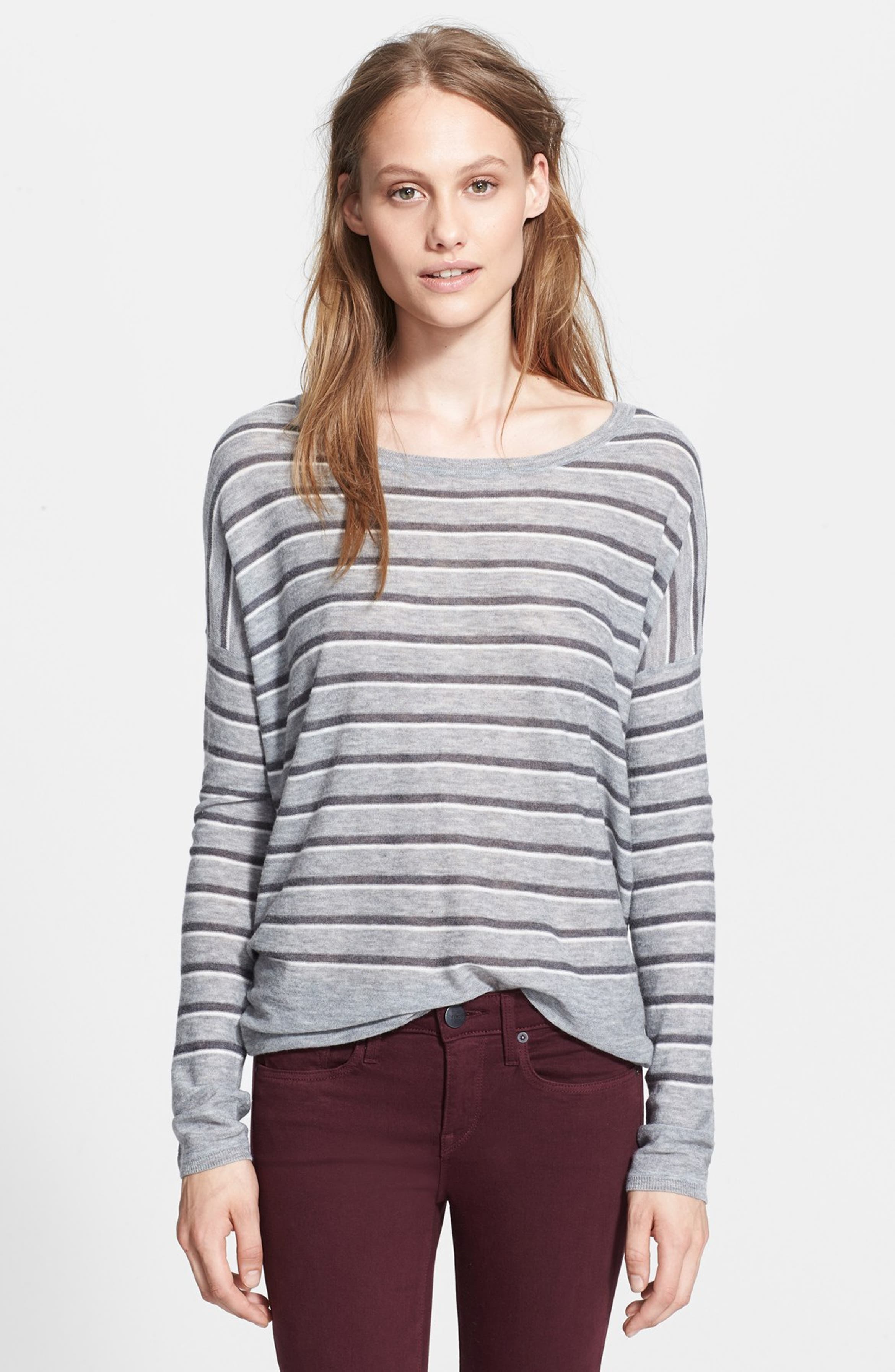 Vince Stripe Wool Blend Sweater | Nordstrom