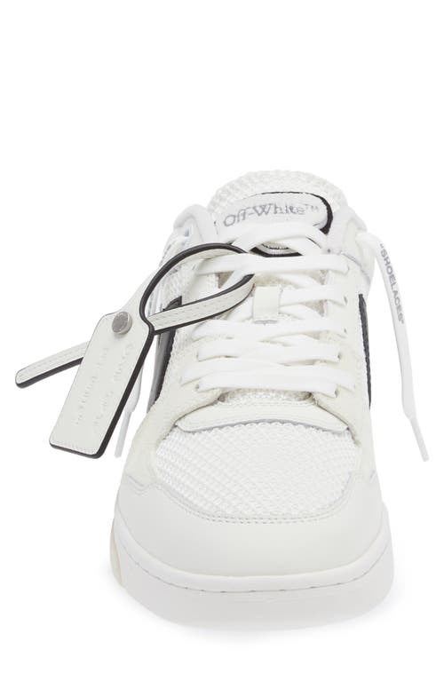 Shop Off-white Slim Out Of Office Low Top Sneaker In White - Black