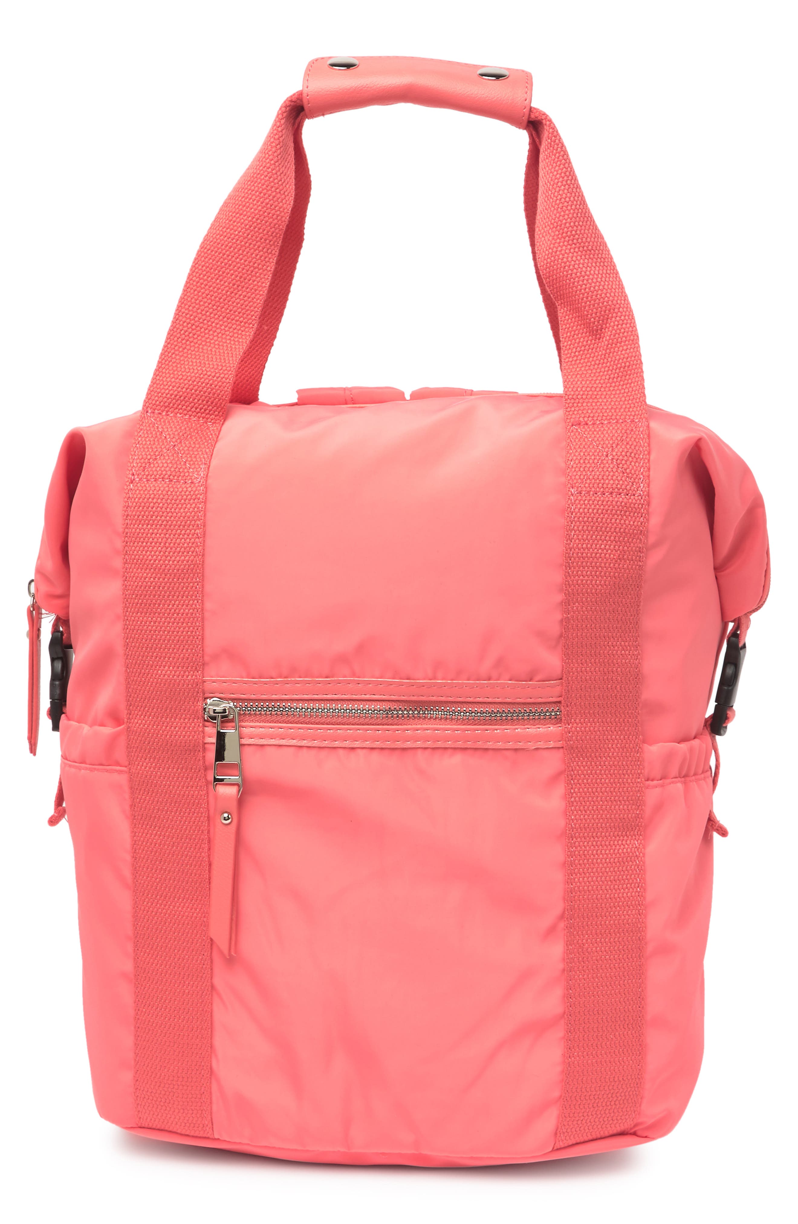 Madden Girl Booker School Backpack In Medium Pink
