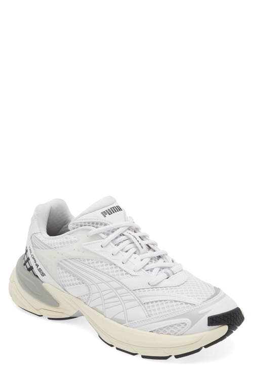 PUMA Velophasis Sneaker in Puma White-Cool Mid Gray at Nordstrom, Size 10