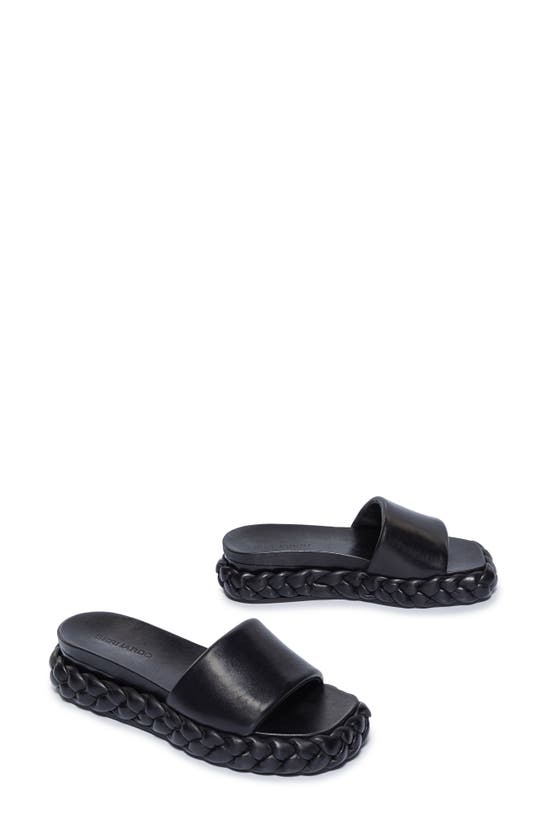 Shop Bernardo Footwear Charleston Slide Sandal In Black