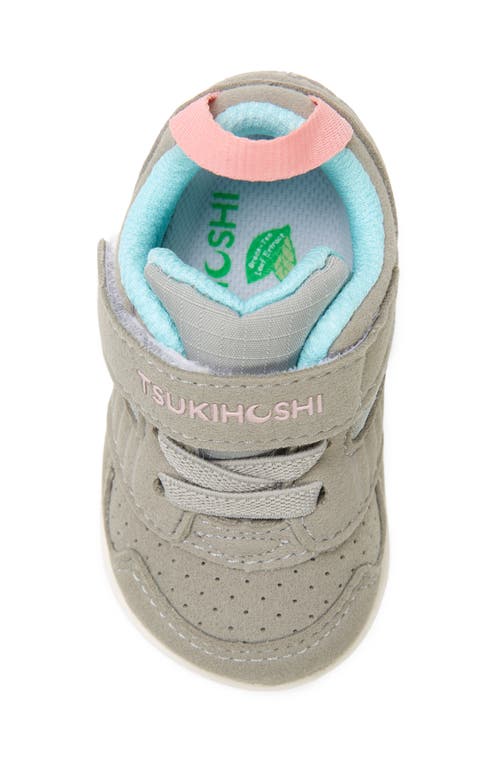 Shop Tsukihoshi Racer Washable Sneaker In Gray/pink