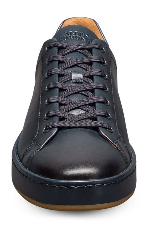 Allen Edmonds Barnes Low Top Sneaker In Navy