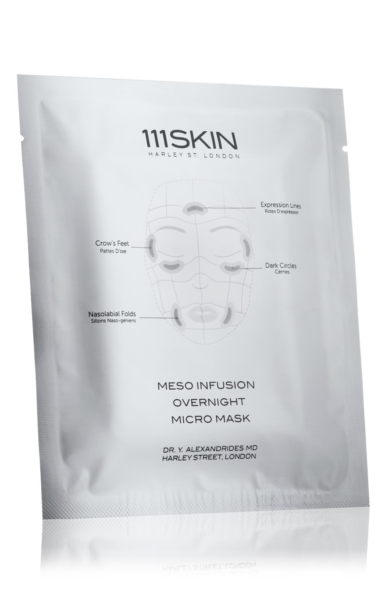 111SKIN Meso Infusion Hyaluronic Acid & Vitamin C Overnight Micro Mask Single at Nordstrom