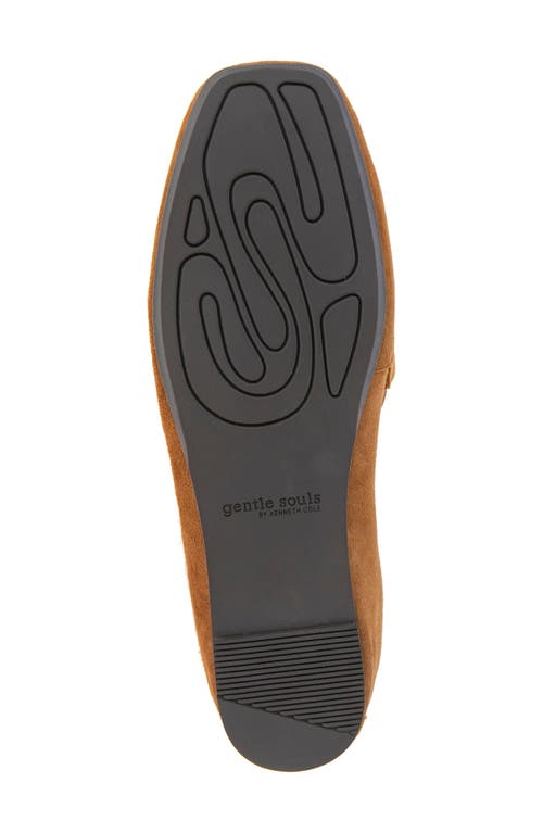 Gentle Souls By Kenneth Cole Scotty Kiltie Loafer In Brown Suede