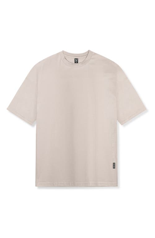 Stretch Supima Cotton Oversize T-Shirt in Chai