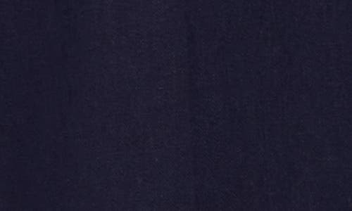 Halogen ® Linen Blend Straight Leg Pants In Classic Navy