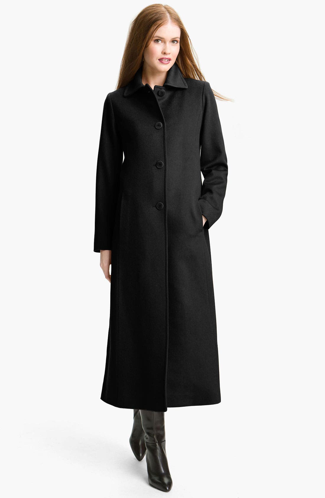 Fleurette Single Breasted Cashmere Coat Nordstrom
