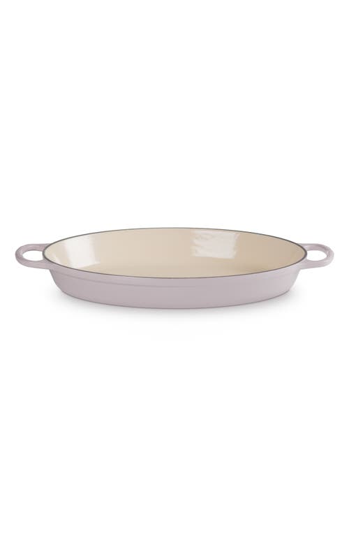 Le Creuset Signature 3 Quart Enameled Cast Iron Oval Baker In Shallot