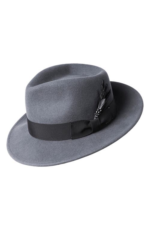 Bailey Wool Fedora in Graphite