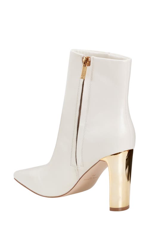 Shop Marc Fisher Ltd Talyna Pointed Toe Bootie In Ivory