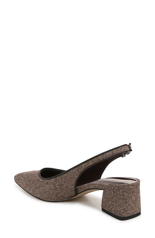 Shop Franco Sarto Racer Slingback Pointed Toe Pump In Taupe