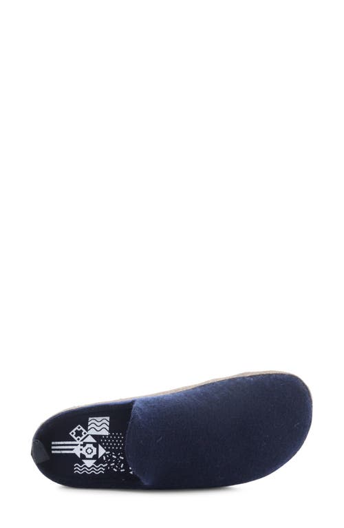 Shop Asportuguesas By Fly London Fly London Come Sneaker Mule In Navy Tweed/felt