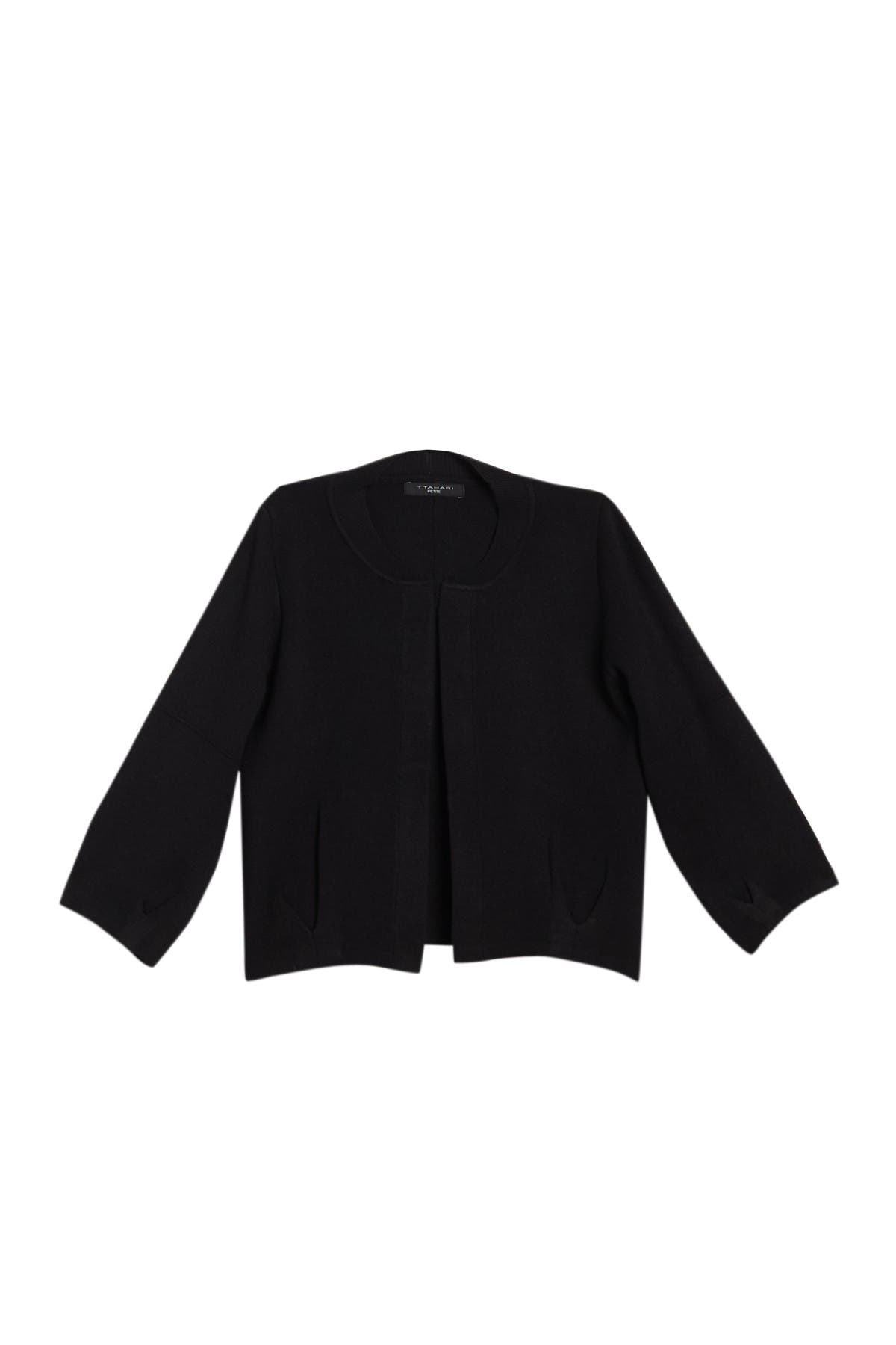 open cropped cardigan
