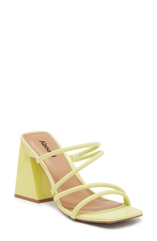 Abound Austyn Strappy Sandal In Yellow Canary