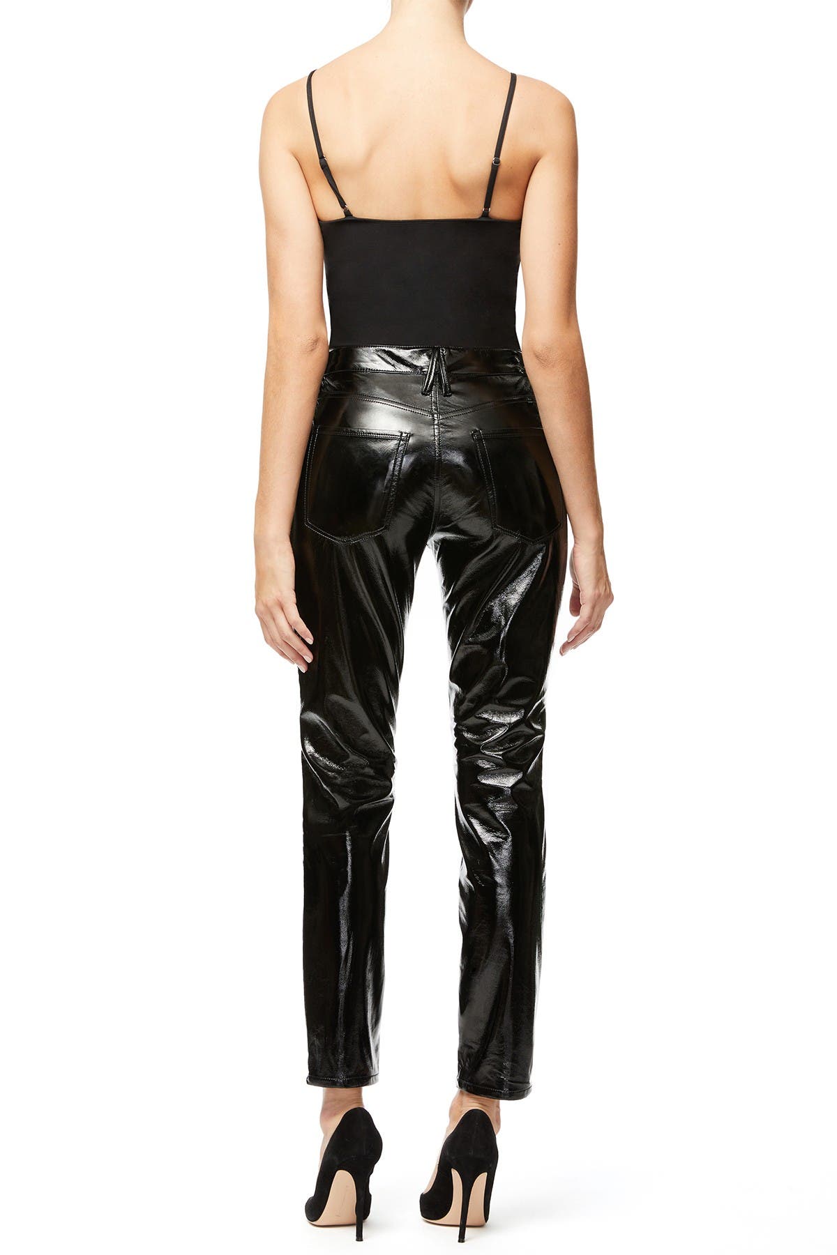 Good American | Good Straight Faux Patent Leather Pants | Nordstrom Rack
