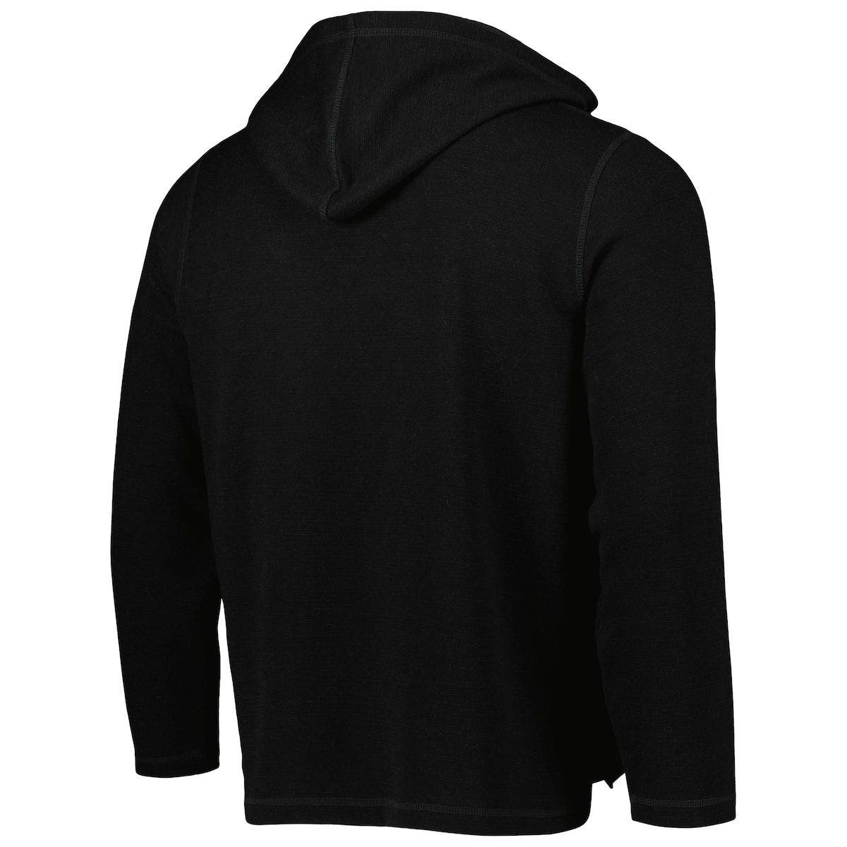 BOXERCRAFT Men's Black Charlotte FC Baja Fleece VNeck Pullover Hoodie