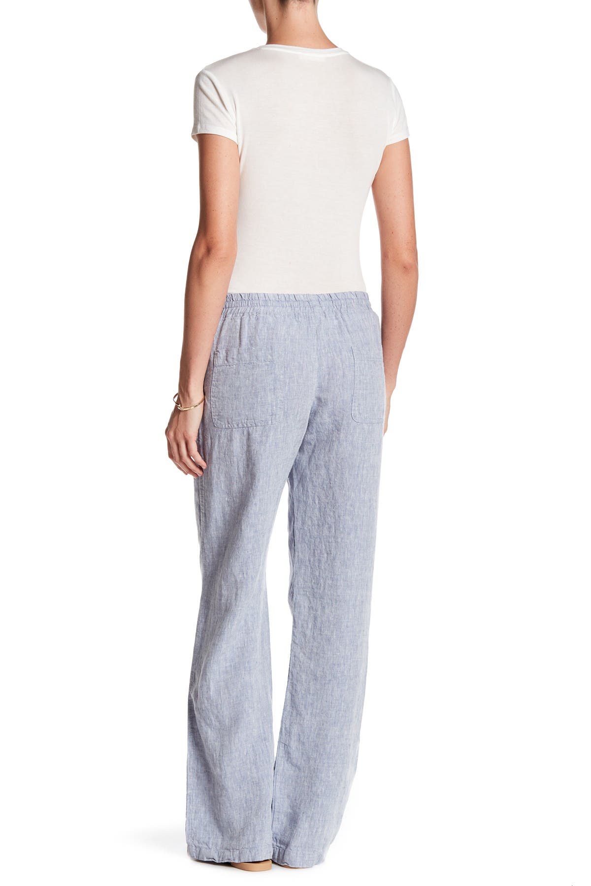 Allen Allen Linen Wide Leg Pants Nordstrom Rack