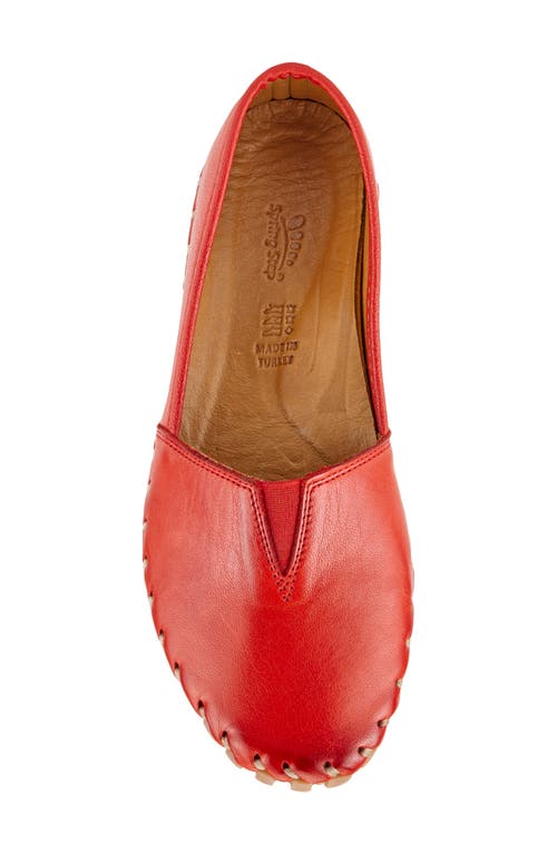 Spring Step Kathaleta Flat In Red