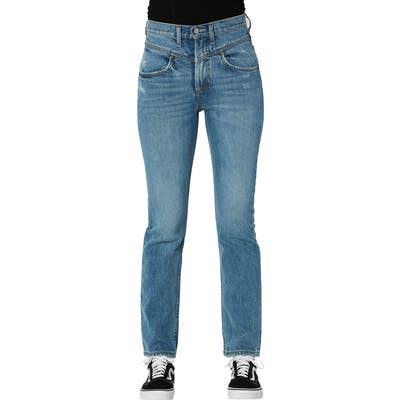 Boyish Jeans The Roy High Waist Nonstretch Jeans, 7 - Blue