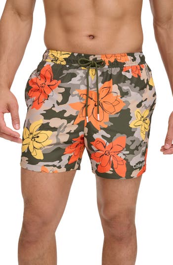 Calvin klein piping swim 2025 shorts