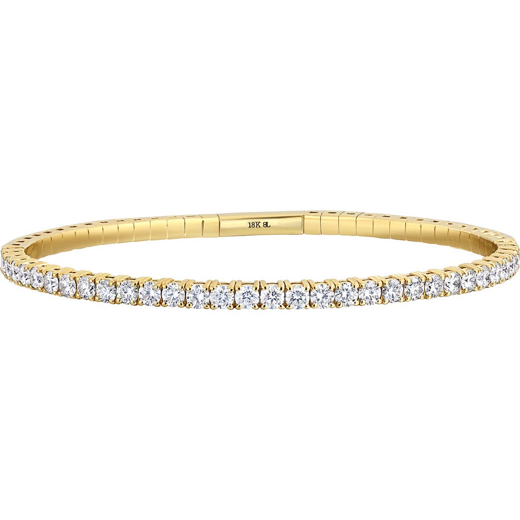 Bony Levy Audrey Diamond Stretch Bracelet In 18k Yellow Gold/diamond