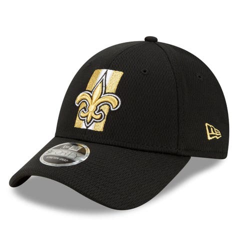 Men's New Era Vegas Gold Orleans Saints Omaha 59FIFTY Fitted Hat