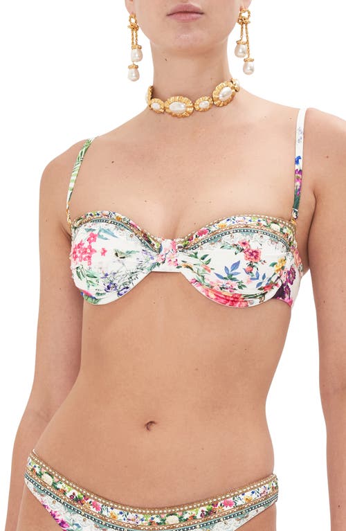 Camilla Plumes & Parterres Underwire Convertible Bikini Top And at Nordstrom,