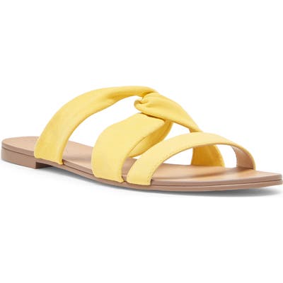 Sole Society Emriranza Slide Sandal- Yellow