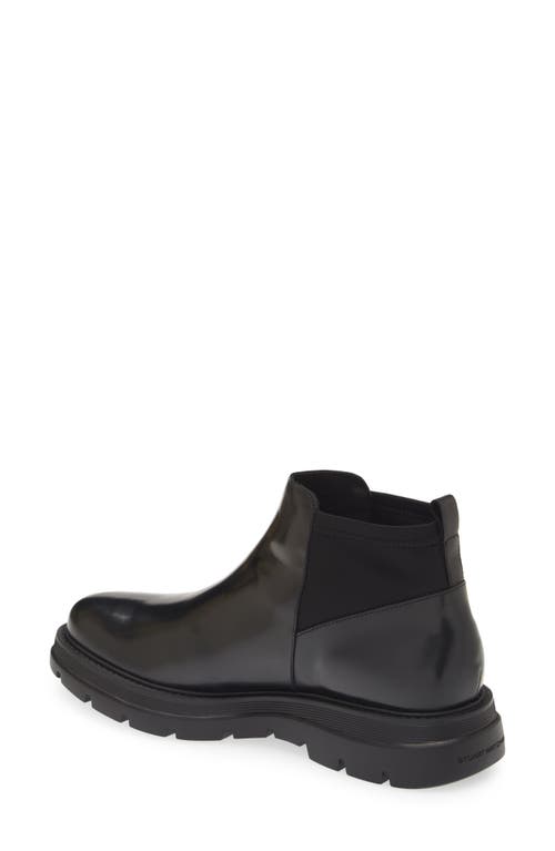 Shop Stuart Weitzman Aiden Chelsea Boot In Black