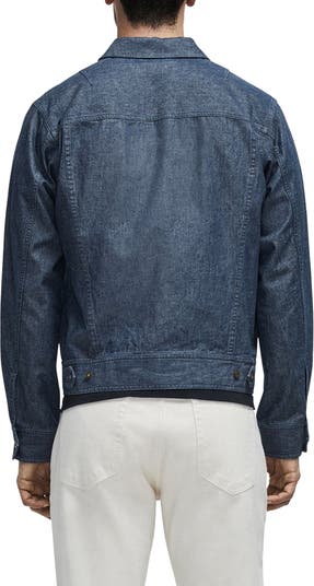 rag & bone Owen Zip-Up Chambray Trucker Jacket | Nordstrom