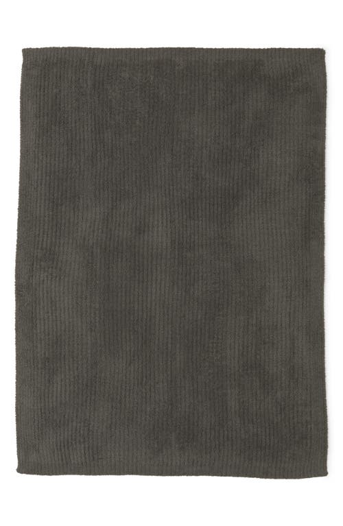 Barefoot Dreams Cozychic Ribbed Throw In Olive Branch