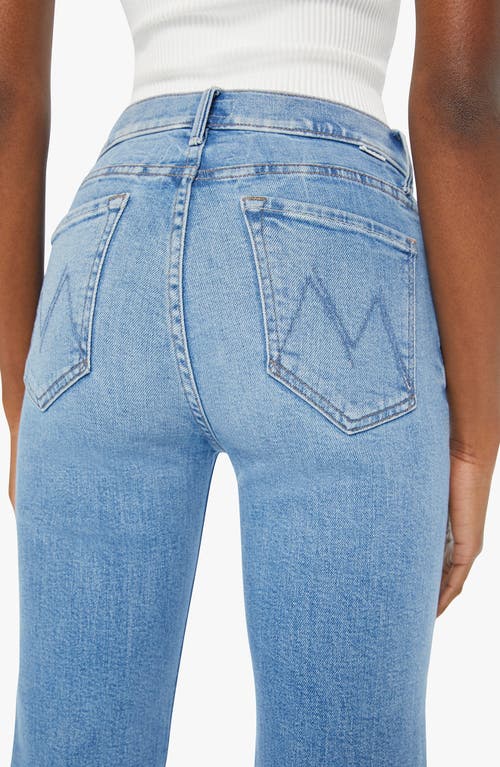 Mother Smarty Pants High-rise Slim-fit Jeans In Tarot Time
