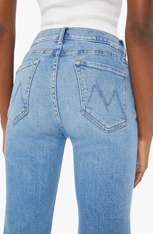 Shop Mother The Kick It High Waist Straight Leg Jeans In Tarot Time