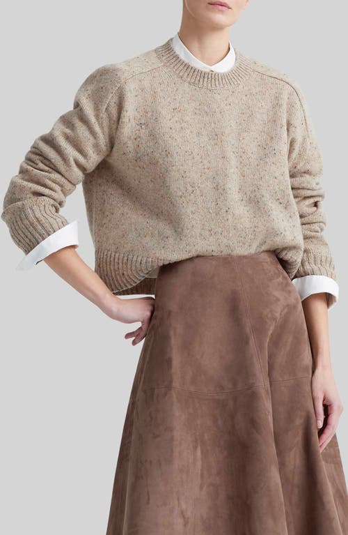 Shop Altuzarra Leona Merino Wool Blend Sweater In 000377 Sapling