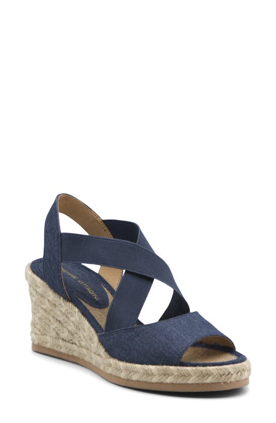 Adrienne Vittadini Women's Shoes Sandals Blue Size 6 SKU#08579