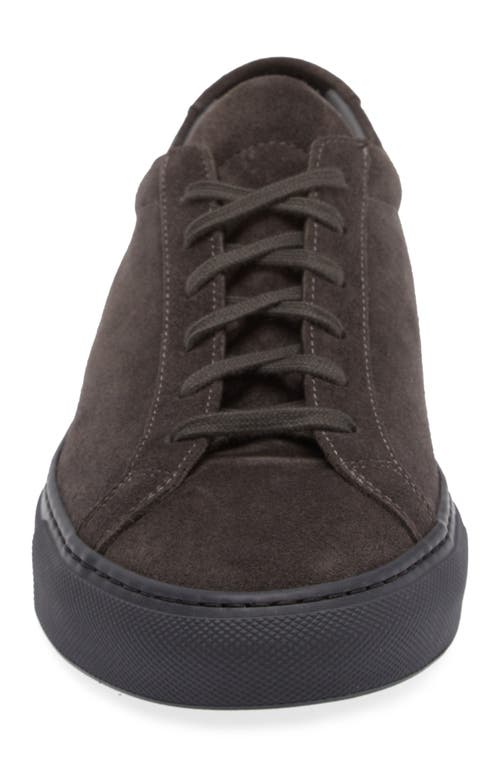 Shop Common Projects Original Achilles Sneaker In Charcoal