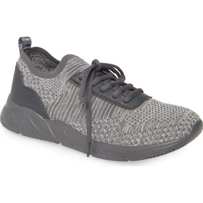 Taryn Rose Wallis Knit Sneaker, Grey