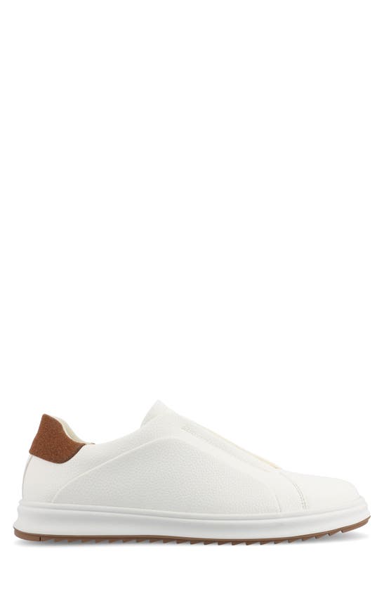 Vance Co. Matteo Tru Comfort Low Top Sneaker In White