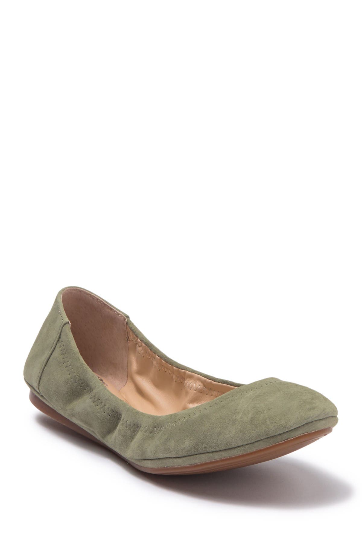 Vince Camuto Ellen Ballet Flat In Green 03