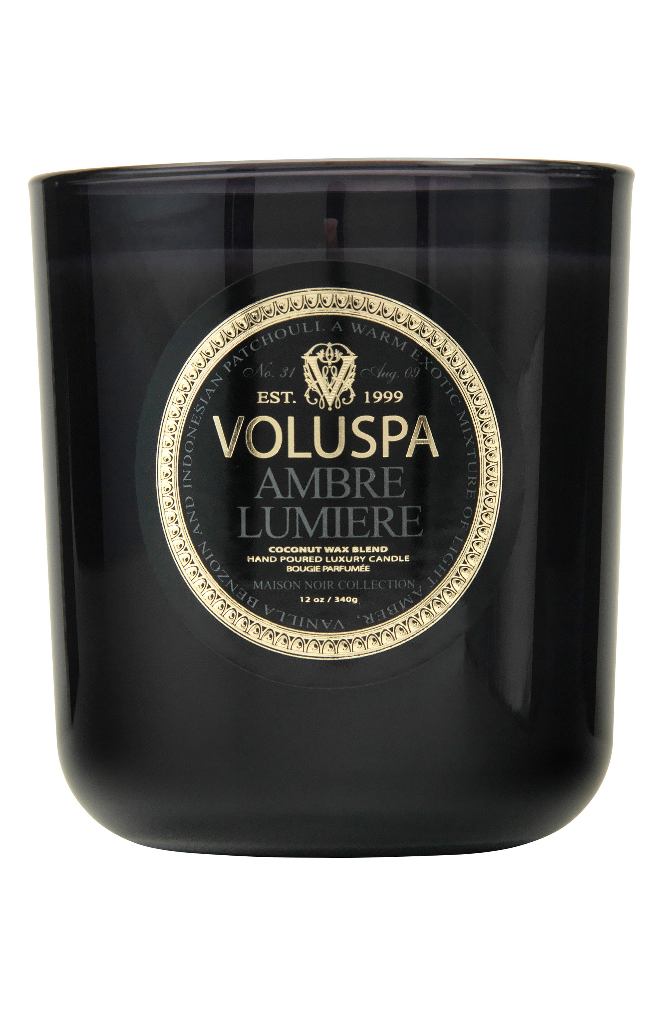Voluspa Maison Noir Ambre Lumiere Classic Maison Candle Nordstrom