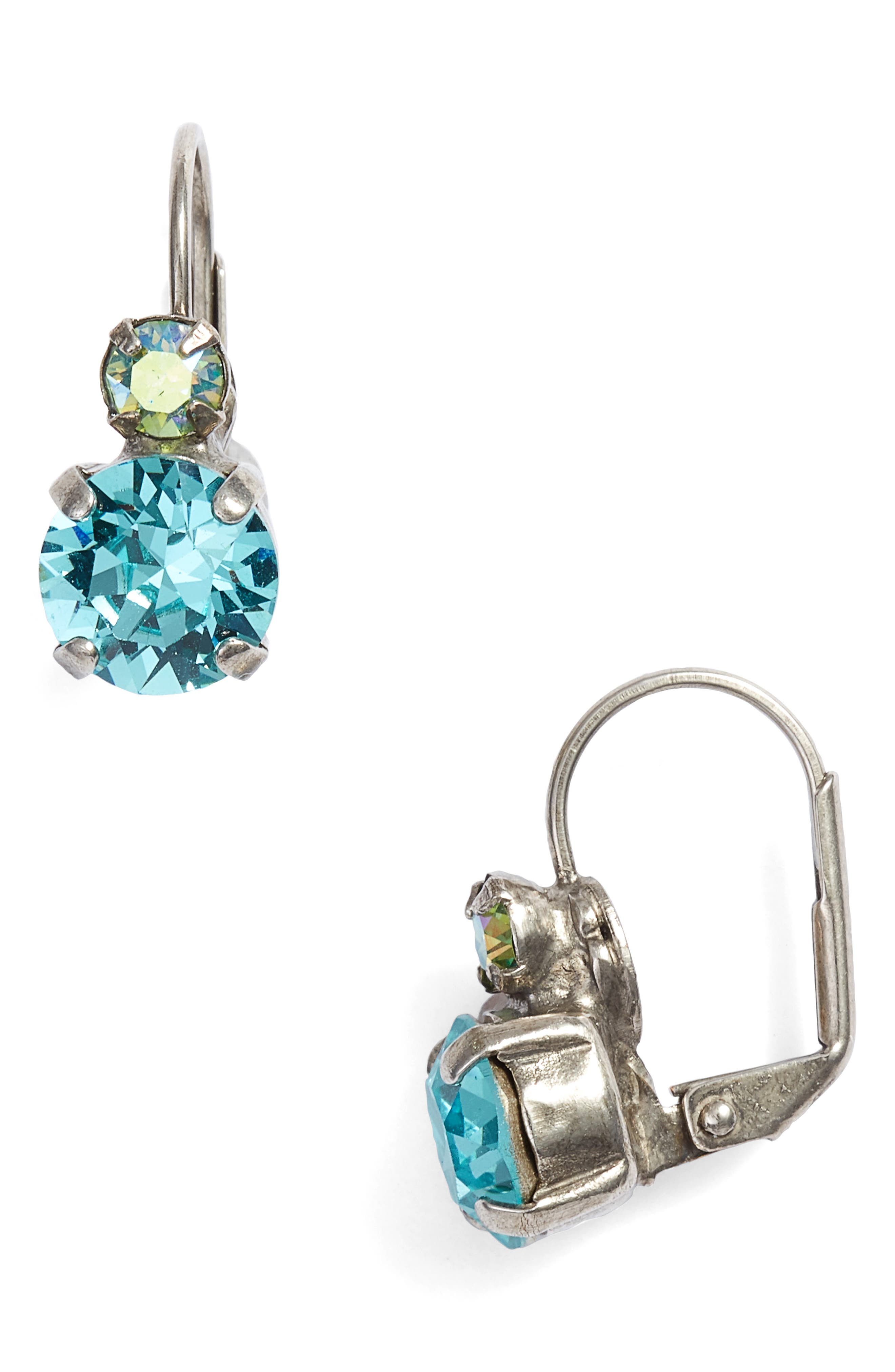 Sorrelli Round Crystal Drop Earrings Nordstrom