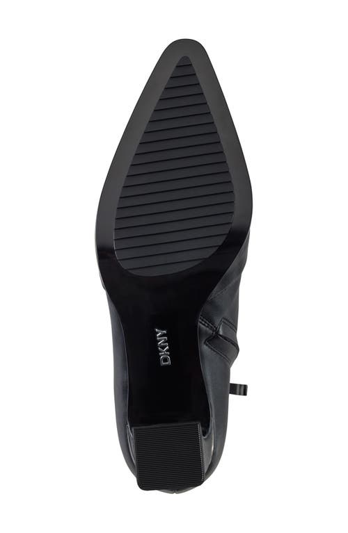 Dkny Sunny Pointed Toe Bootie In Black