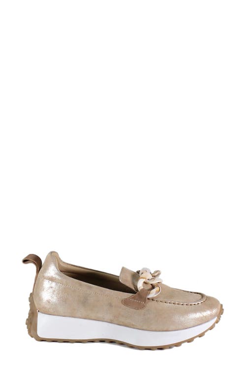 Shop Diba True Kind Words Loafer In Gold