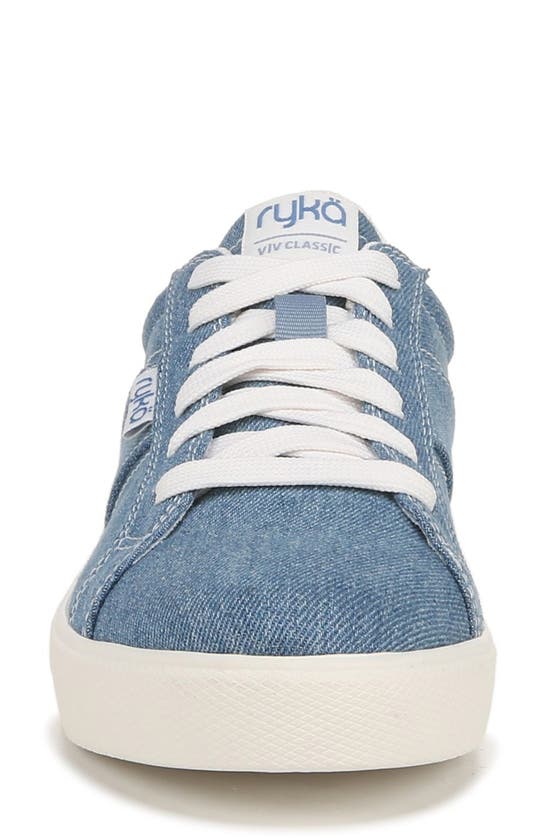 Ryka Viv Classic Low Top Sneaker In Blue Denim