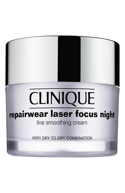 UPC 020714777838 product image for Clinique Repairwear Laser Focus Night Line Smoothing Cream in Very Dry To Dry Co | upcitemdb.com